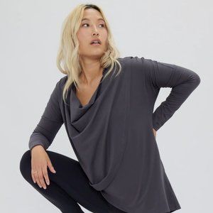 Ingrid and Isabel Nursing Active Wrap Sweatshirt